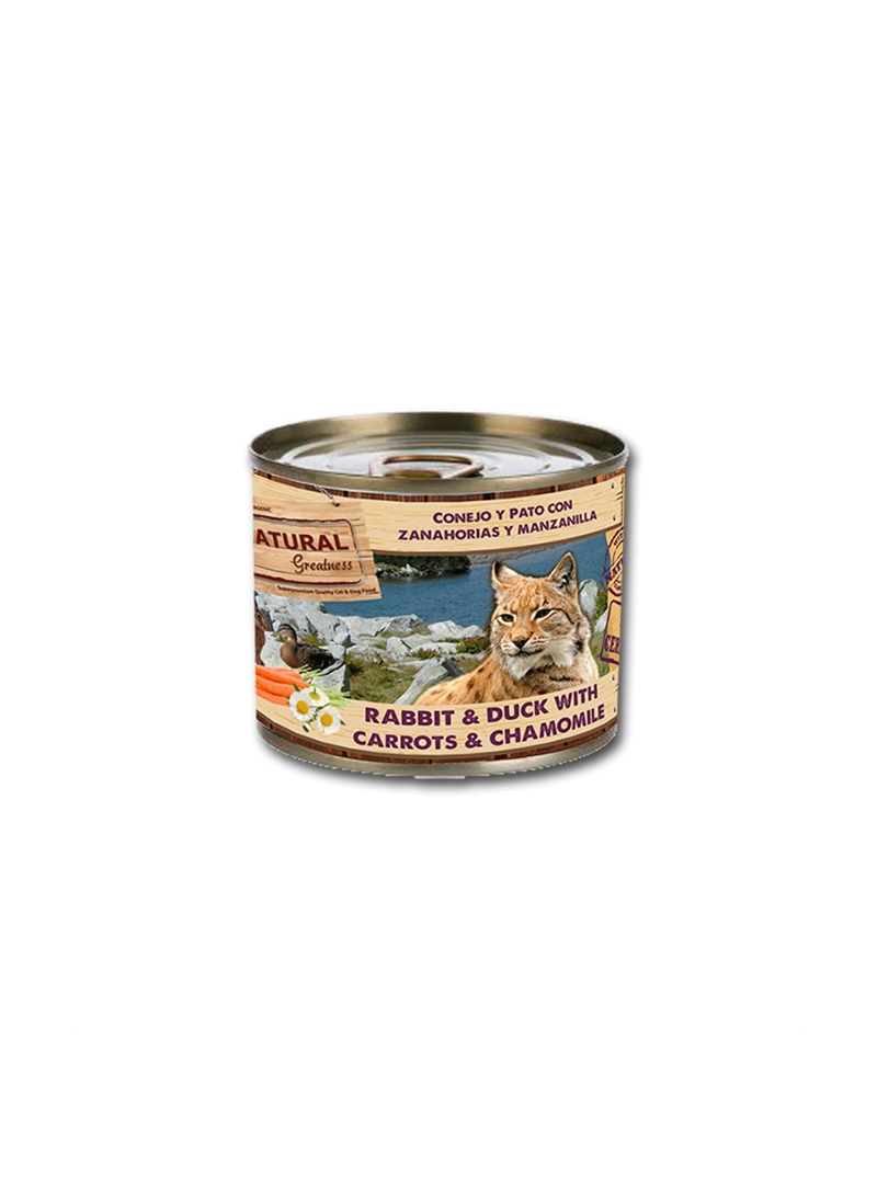 NATURAL GREATNESS CAT COMPLET |  LATA - Salmão e Perú - 200gr - NGWC-UP-5