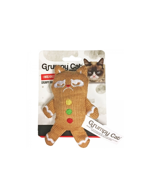 GRUMPY CAT KNIT GINGERBREAD - GINGERBREAD - GC00204