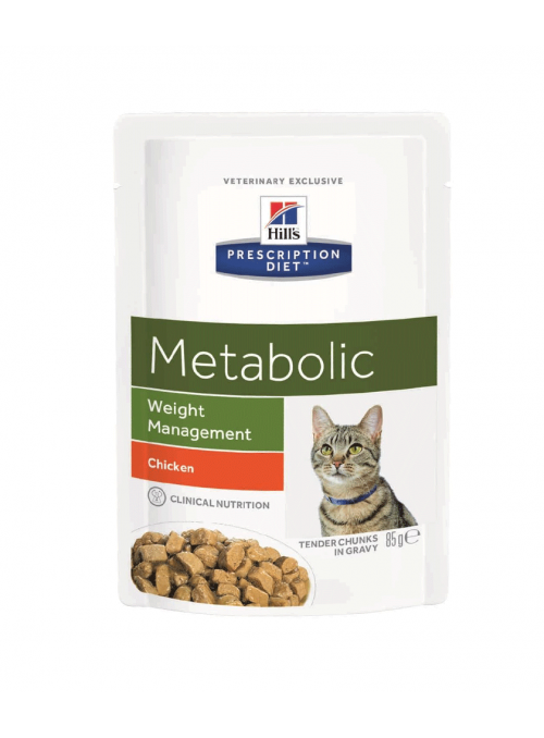 Hill's Cat Metabolic - Saqueta-ILMETFE85
