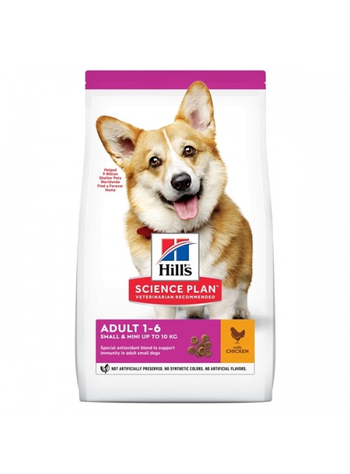 HILL'S SCIENCE PLAN DOG AD SMALL & MINIATURE CHICKEN - 1,5kg - HISM2030