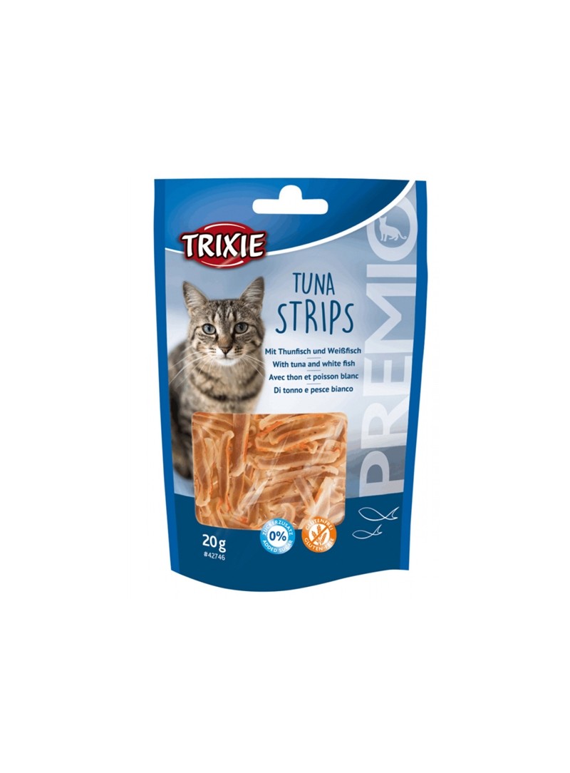 TRIXIE CAT SNACK PREMIO TUNA STRIPS - 20gr - TX42746